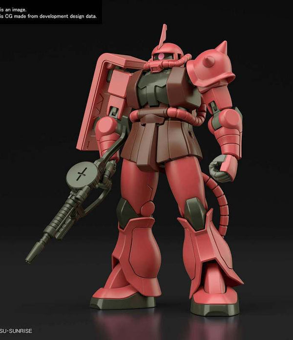 HG MODEL KIT ZAKU II MS-06S 1/144