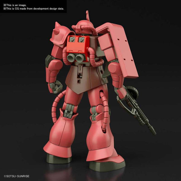 HG MODEL KIT ZAKU II MS-06S 1/144