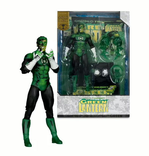 Green Lantern (Emerald Twilight) Gold Label 7" Figure McFarlane Cover Recreations