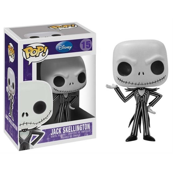 DISNEY NIGHTMARE BEFORE CHRISTMAS - POP FUNKO VINYL FIGURE 15 JACK SKELLINGTON 10 CM
