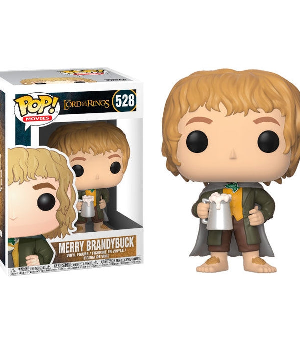 THE LORD OF THE RINGS - POP FUNKO VINYL FIGURE 528 MERRY BRANDYBUCK 9CM