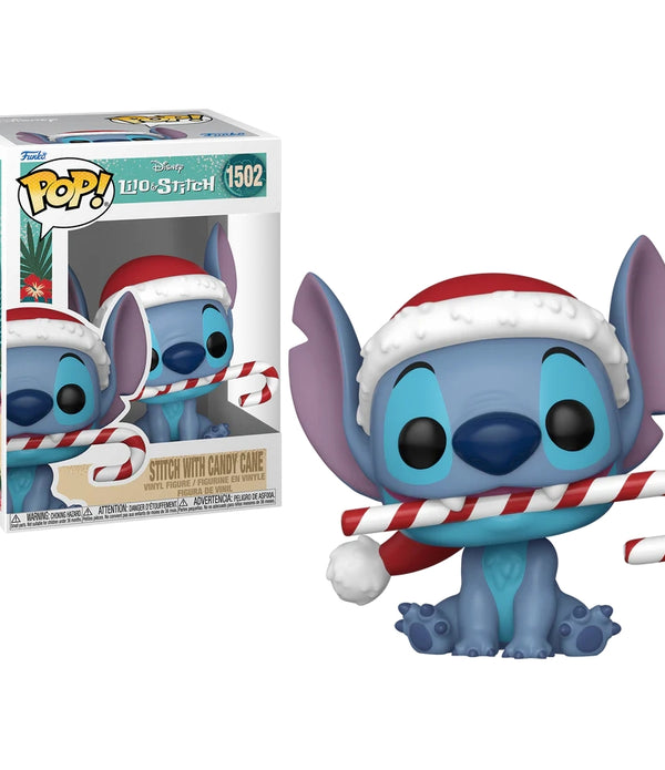 DISNEY: HOLYDAY - LILO & STITICH - POP FUNKO VINYL FIGURE - STITCH W/CC 9CM
