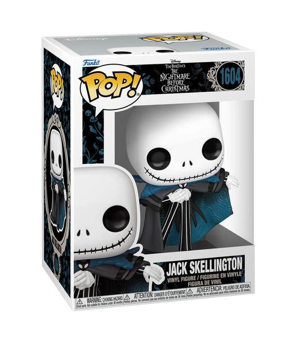 NIGHTMARE BEFORE CHRISTMAS - POP FUNKO VINYL FIGURE 1604 COUTURE JACK SKELLINGTON 9CM
