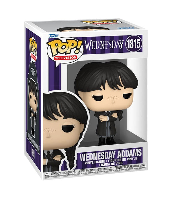 WEDNESDAY - POP FUNKO VINYL FIGURE 1815 WEDNESDAY ADDAMS 9CM
