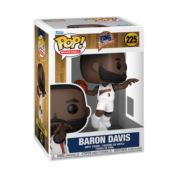 NBA - POP FUNKO VINYL FIGURE 225 BARON DAVIS (WARRIORS) 9CM