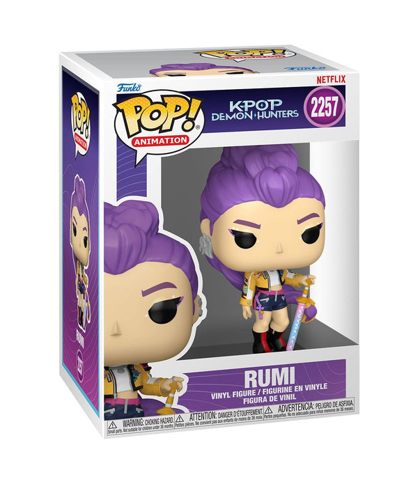 KPOP DEMON HUNTERS - POP FUNKO VINYL FIGURE 2257 RUMI 9CM