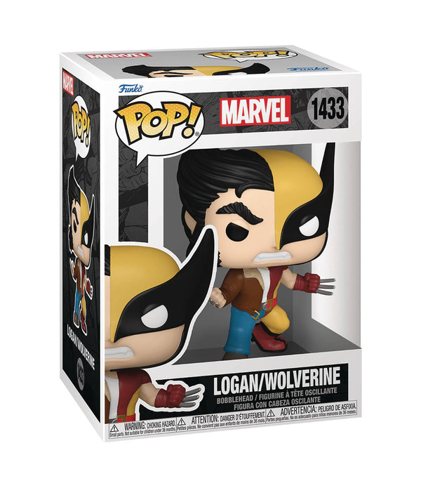 POP MARVEL SPLIT WOLVERINE/LOGAN