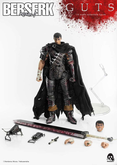 Berserk Guts Black Swordman 1/6 Figure