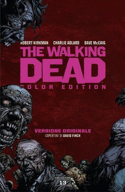 THE WALKING DEAD COLOR VERSIONE ORIGINALE SLIPCASE 13