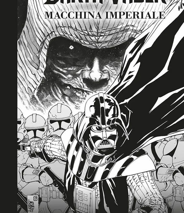 DARTH VADER DI SOULE & CAMUNCOLI IN BIANCO E NERO