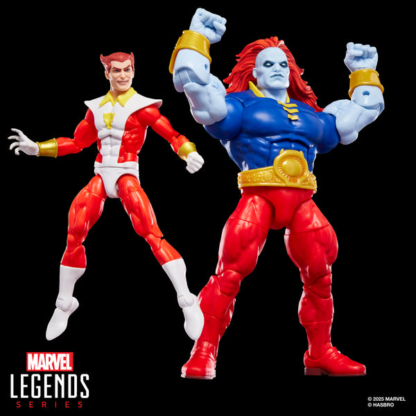 MARVEL CLASSIC LEGENDS - STARFOX AND CHAMPION OF THE UNIVERSE - ACTION FIGURE 15CM