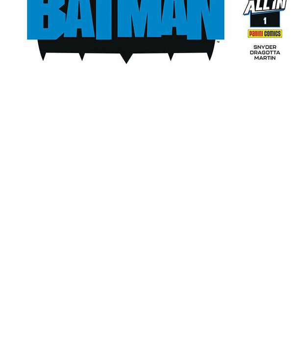ABSOLUTE BATMAN 1 BLANK VARIANT