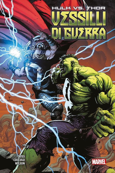 HULK VS THOR VESSILLI DI GUERRA