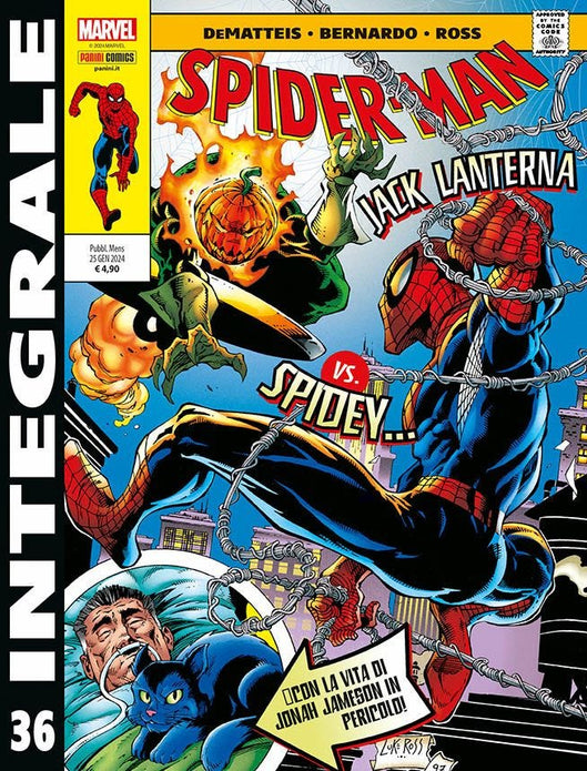 MARVEL INTEGRALE SPIDER-MAN DI J.M. DEMATTEIS 36