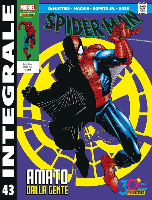 MARVEL INTEGRALE SPIDER-MAN DI J.M. DEMATTEIS 43