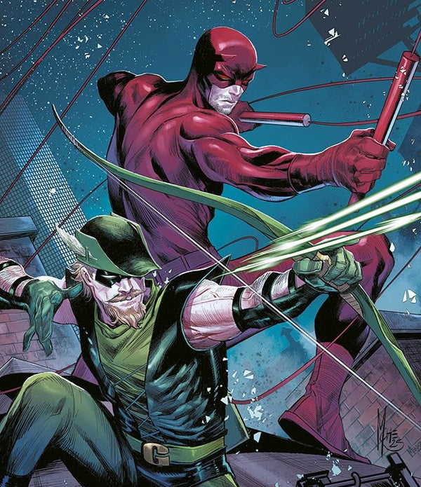 DEADPOOL/BATMAN VARIANT DI MARCO CHECCHETTO