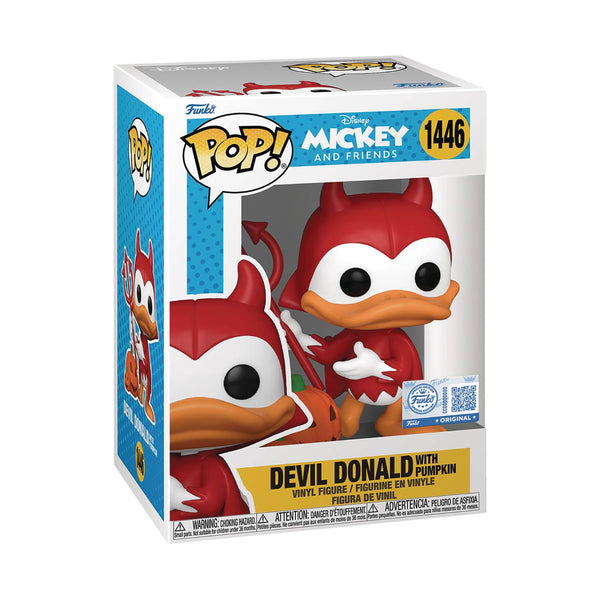 POP DISNEY 90TH DEVIL DONALD DUCK W/CHASE FIG (C: 1-1-2)