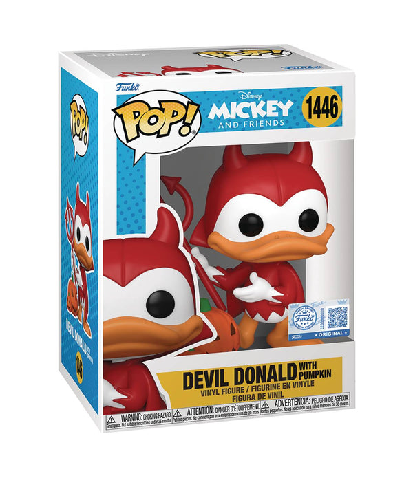 POP DISNEY 90TH DEVIL DONALD DUCK W/CHASE FIG (C: 1-1-2)