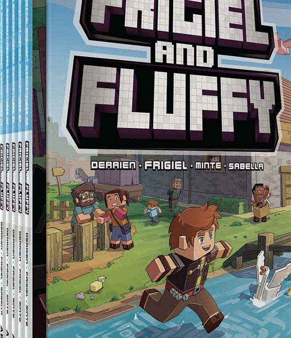 MINECRAFT MISADV OF FRIGIEL & FLUFFY VOL 1-5 BOX SET