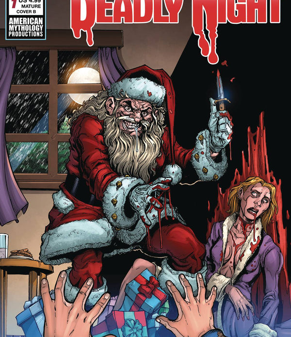 SILENT NIGHT DEADLY NIGHT KILLER SANTA #1 CVR B CALZADA (MR)