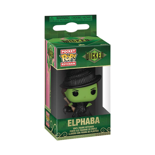 POP KEYCHAIN WICKED ELPHABA FIG (C: 1-1-2)