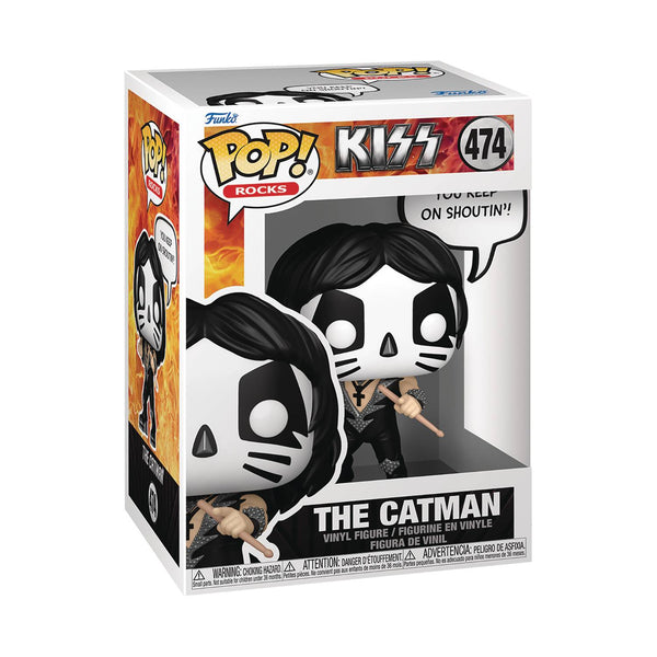 POP SAYINGS KISS THE CATMAN ROCK&ROLL ALL NIGHT FIG (C: 1-1-