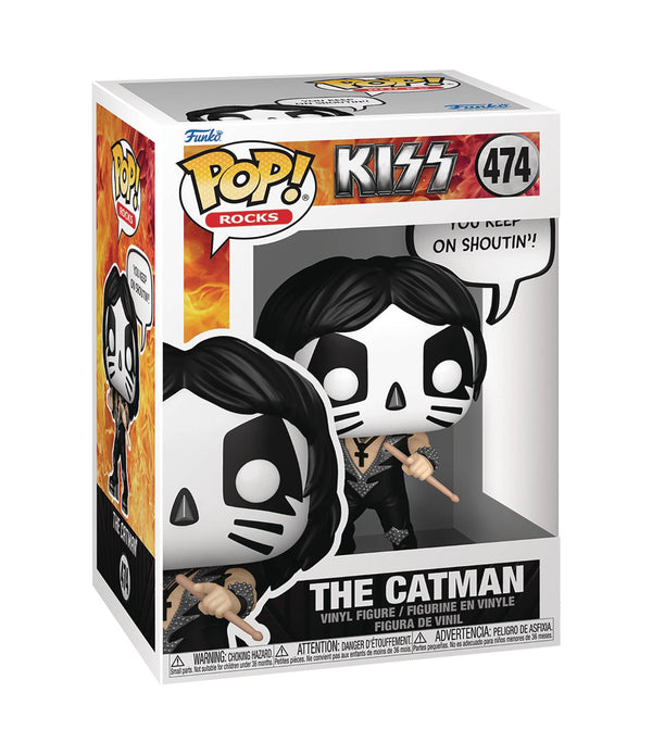 POP SAYINGS KISS THE CATMAN ROCK&ROLL ALL NIGHT FIG (C: 1-1-