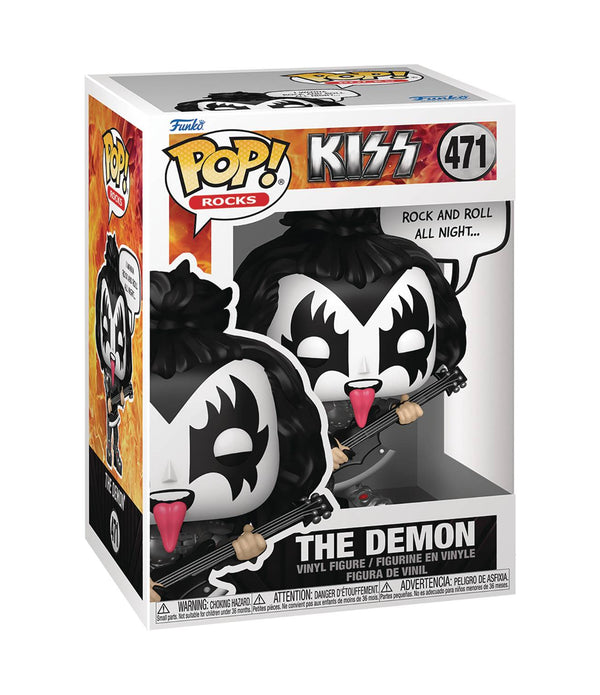 POP SAYINGS KISS THE DEMON ROCK&ROLL ALL NIGHT (C: 1-1-2)
