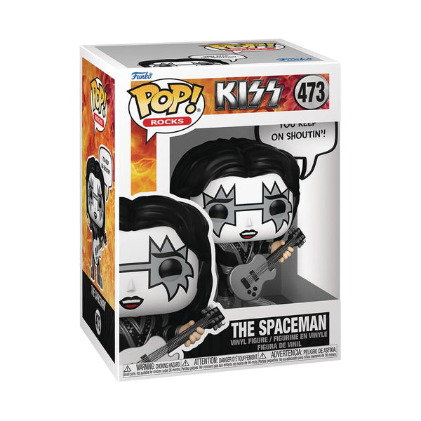 POP SAYINGS KISS THE SPACEMAN ROCK&ROLL ALL NIGHT FIG (C: 1-