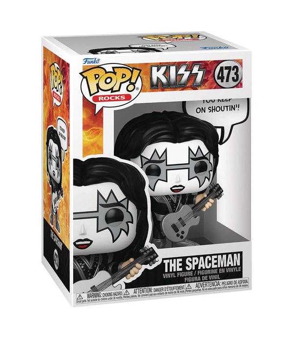 POP SAYINGS KISS THE SPACEMAN ROCK&ROLL ALL NIGHT FIG (C: 1-
