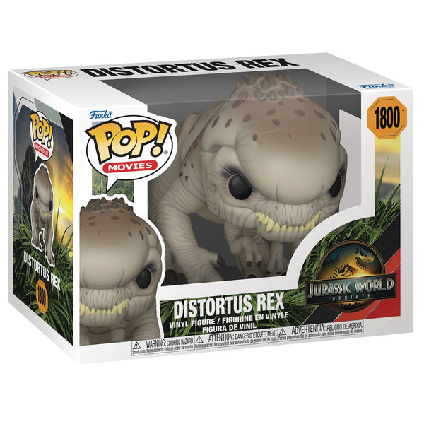 POP MOVIES JURASSIC 5 DISTORTUS REX FIG (C: 1-1-2)