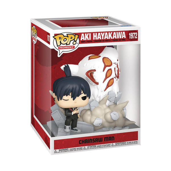 POP MOMENT CHAINSAW MAN AKI FOX DEVIL FIG (C: 1-1-2)