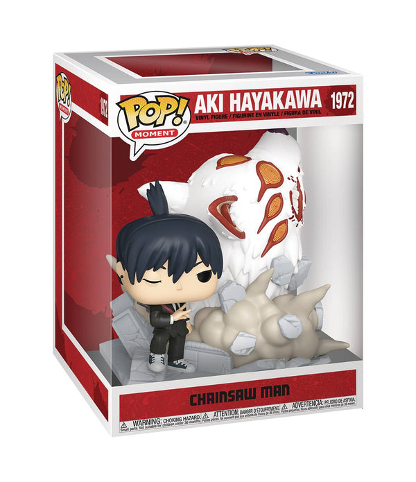 POP MOMENT CHAINSAW MAN AKI FOX DEVIL FIG (C: 1-1-2)