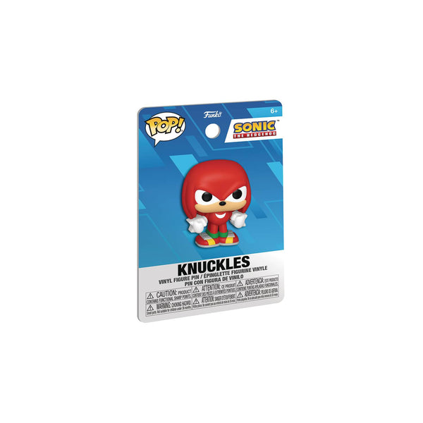 POP PVC PIN SONIC KNUCKLES FIG (C: 1-1-2)