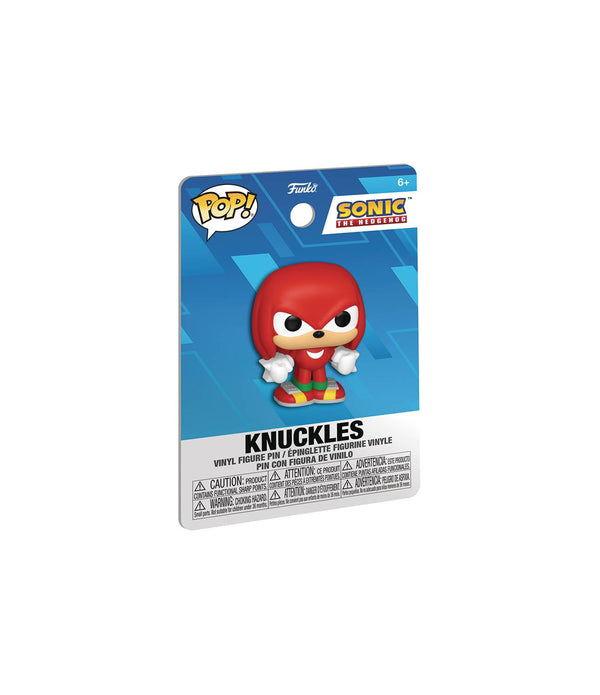 POP PVC PIN SONIC KNUCKLES FIG (C: 1-1-2)