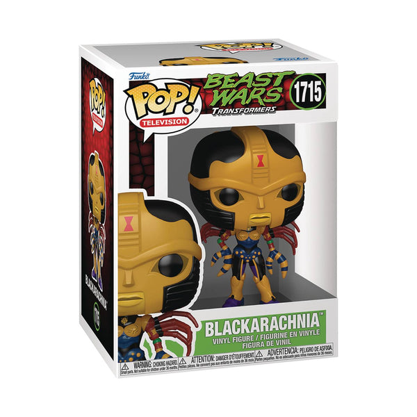 POP TV TRANSFORMERS S5 BLACKARACHNIA FIG (C: 1-1-2)