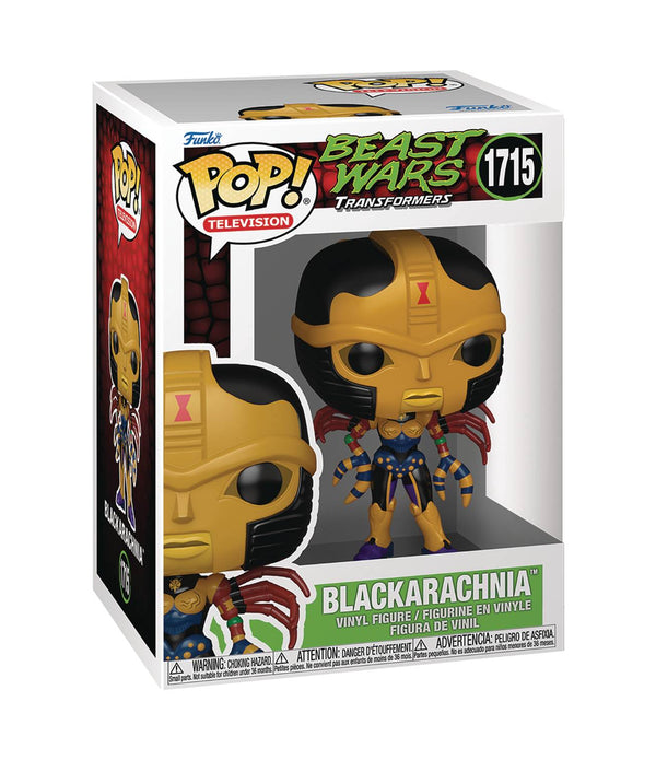 POP TV TRANSFORMERS S5 BLACKARACHNIA FIG (C: 1-1-2)