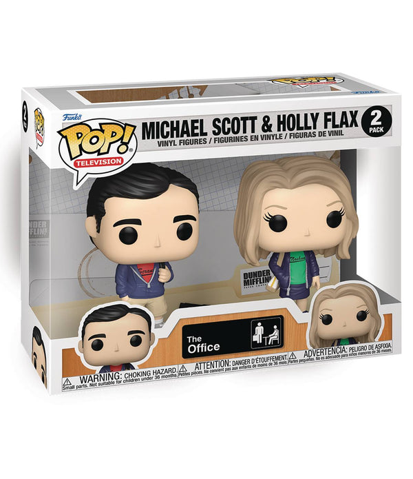 POP TELEVISION THE OFFICE S9 MICHAEL & HOLLY 2PK FIG (C: 1-1