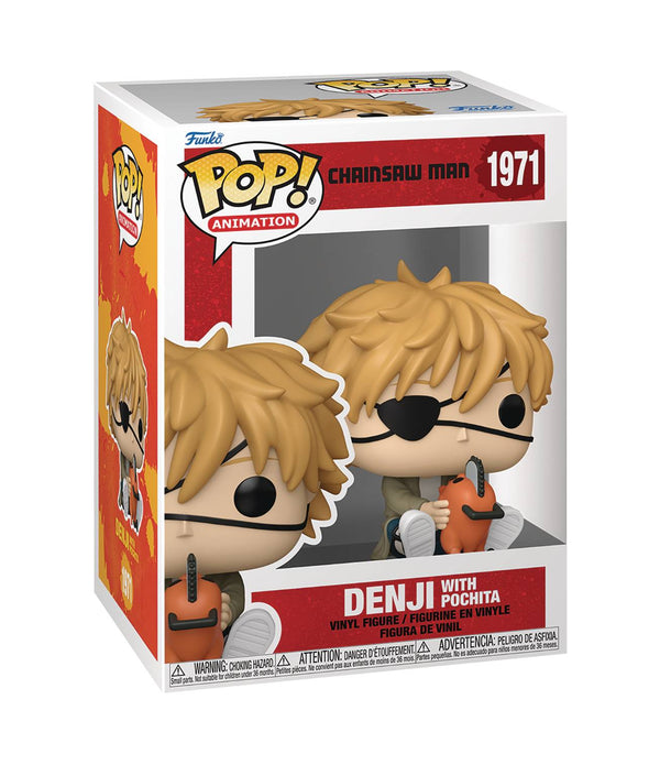 POP ANIMATION CHAINSAW MAN DENJI & POCHITA FIG (C: 1-1-2)