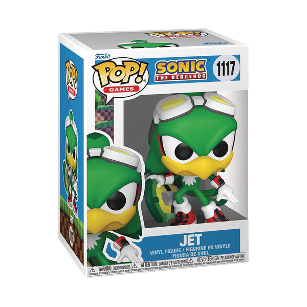 POP GAMES SONIC JET THE HAWK W BOARD FIG (C: 1-1-2)