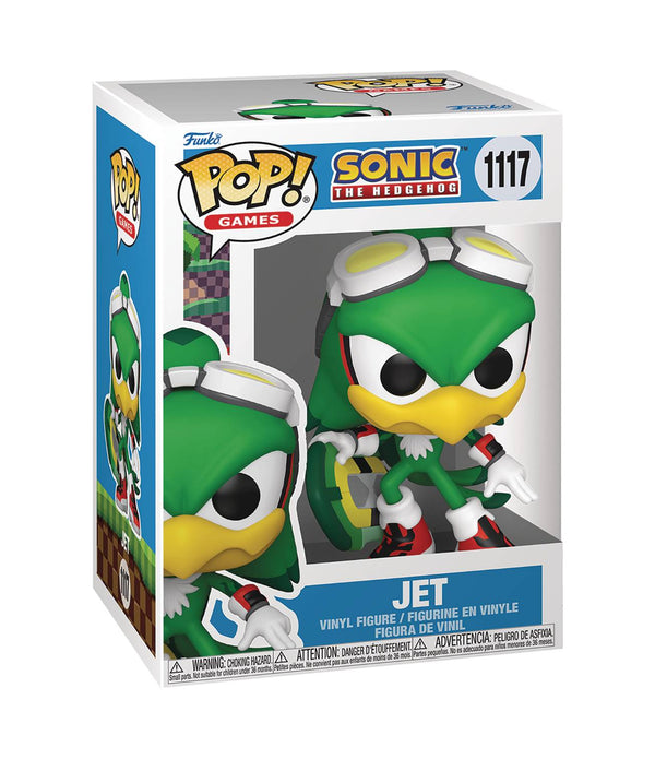 POP GAMES SONIC JET THE HAWK W BOARD FIG (C: 1-1-2)