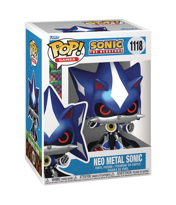 POP GAMES SONIC NEO METAL SONIC MT FIG (C: 1-1-2)