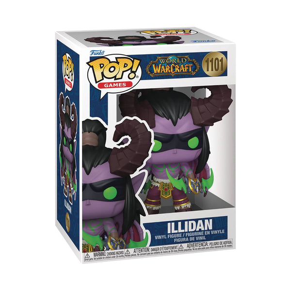POP GAMES WORLD OF WARCRAFT ILLIDAN W CH FIG (C: 1-1-2)