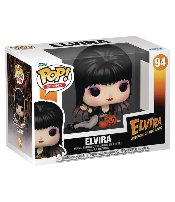 POP ICONS ELVIRA S5 ELVIRA PUMPKINS FIG (C: 1-1-2)