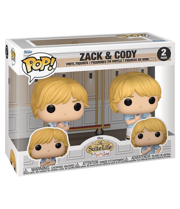 POP DISNEY SUITE LIFE ZACK CODY 2PK ZACK & CODY FIG (C: 1-1-