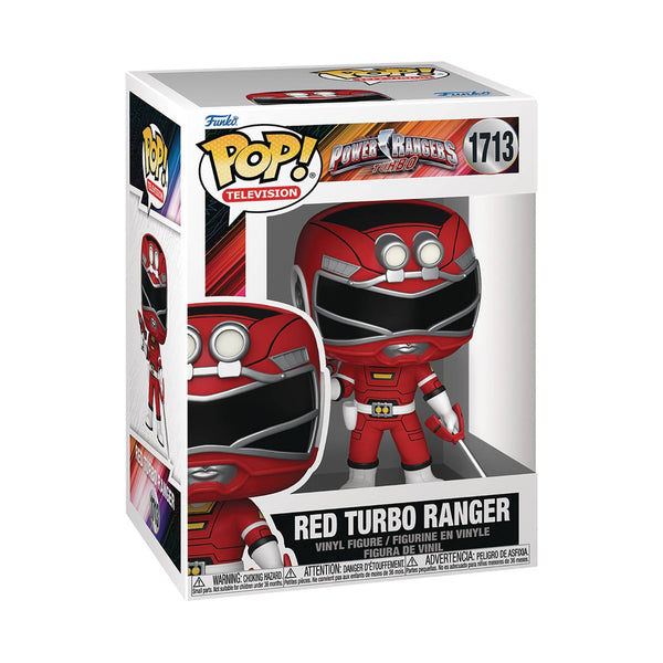 POP TV POWER RANGERS TURBO RED RANGER FIG (C: 1-1-2)