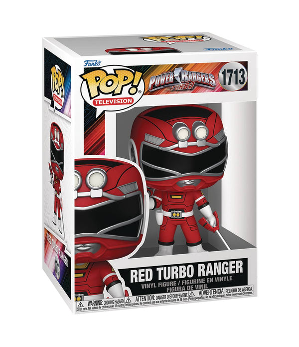 POP TV POWER RANGERS TURBO RED RANGER FIG (C: 1-1-2)