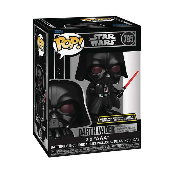 POP STAR WARS SW S10 DARTH VADER SFX FIG (C: 1-1-2)