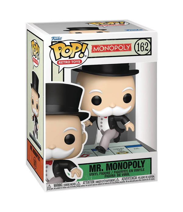 POP VINYL MONOPOLY MR MONOPOLY PASS GO FIG (C: 1-1-2)