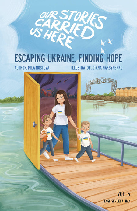 ESCAPING UKRAINE FINDING HOPE HC (BILINGUAL ED) (C: 0-1-2)